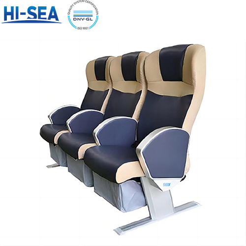 Adjustable Passenger Seat with Closed Armrest